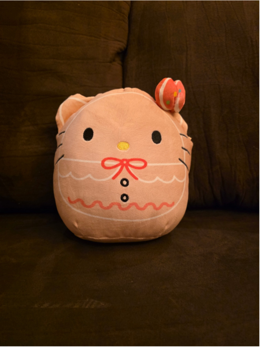 Original Squishmallows 8" Hello Kitty Gingerbread Plush